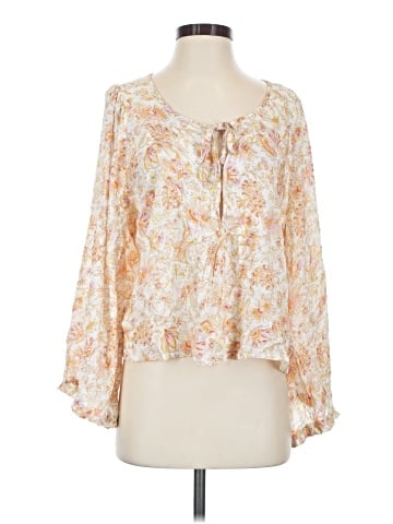 Billabong 3/4 Sleeve Blouse (view 1)