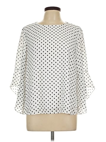 Kasper 3/4 Sleeve Blouse (view 1)