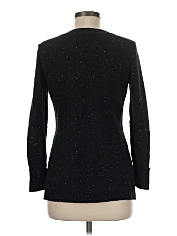Aqua Cashmere Pullover Sweater (view 2)