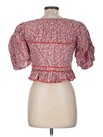 Loeffler Randall 3/4 Sleeve Blouse (view 2)