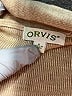 Orvis 100% Wool Solid Tan Wool Cardigan Size M - photo 7