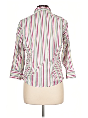 Uniti Casuals 3/4 Sleeve Button-Down Shirt (view 2)