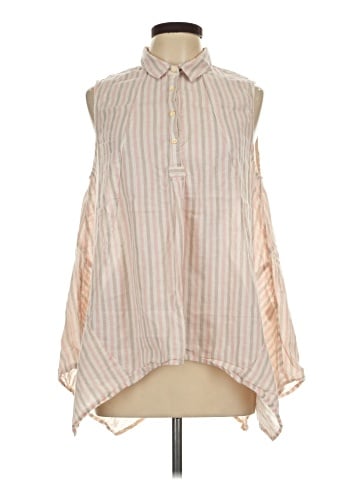 Isabella Sinclair Sleeveless Button-Down Shirt (view 1)
