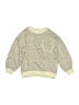 Zara Print Yellow Pullover Sweater Size 6 - photo 1