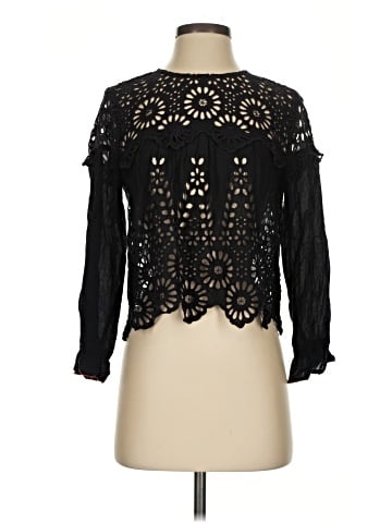 Ganni Long Sleeve Blouse (view 1)