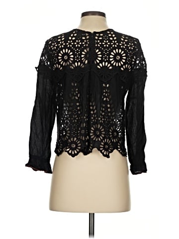 Ganni Long Sleeve Blouse (view 2)