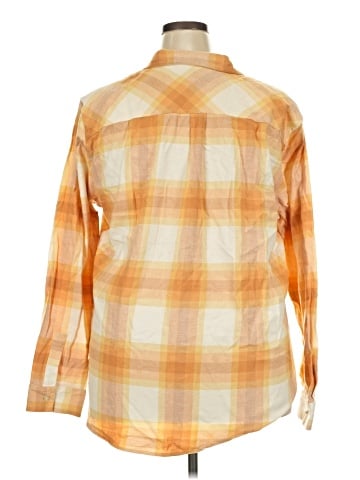 Weatherproof 3/4 Sleeve Button-Down Shirt (view 2)
