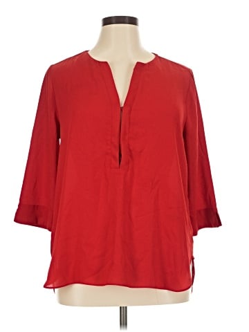 Dana Buchman 3/4 Sleeve Blouse (view 1)