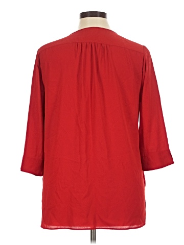 Dana Buchman 3/4 Sleeve Blouse (view 2)