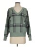 Max Studio Plaid Green Pullover Sweater Size S - photo 1