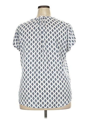 Liz Claiborne Short Sleeve Blouse (view 2)
