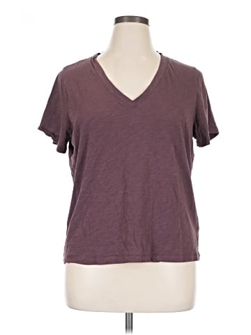 Madewell Whisper Cotton V-Neck Tee (view 1)