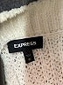 Express 100% Polyester Ivory Pullover Sweater Size M - photo 7