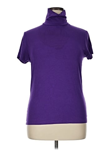 Lauren by Ralph Lauren Short Sleeve Turtleneck (view 1)