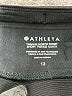 Athleta Solid Black Shorts Size 12 - photo 3