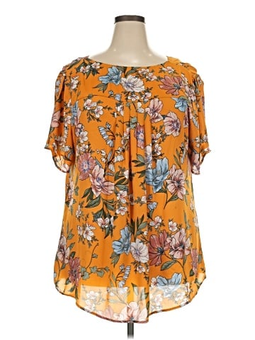 DR2 Short Sleeve Blouse (view 1)