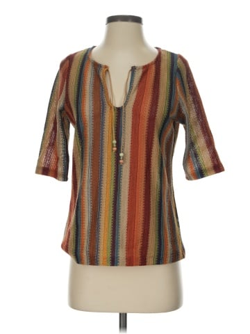 Poetry 3/4 Sleeve Blouse (view 1)