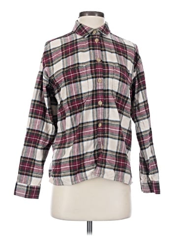 Madewell Flannel Shirt-Jacket in Tartan Plaid (view 1)