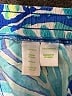 Lilly Pulitzer 100% Rayon Paisley Blue Shorts Size S - photo 4