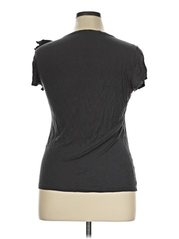 New York & Company Short Sleeve T-Shirt (view 2)