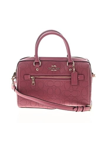 Coach Leather Satchel (view 1)