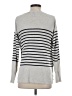 Seraphine Stripes Gray Pullover Sweater Size XS Maternity - photo 2
