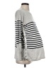 Seraphine Stripes Gray Pullover Sweater Size XS Maternity - photo 4