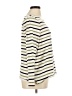 Talbots 100% Cotton Stripes Ivory Pullover Sweater Size XL - photo 4
