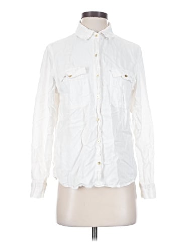 American Eagle Outfitters Long Sleeve Button-Down Shirt (view 1)
