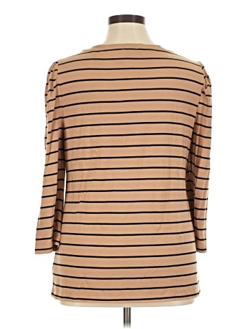 Talbots 3/4 Sleeve T-Shirt (view 2)