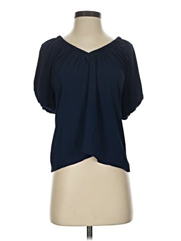 Ann Taylor LOFT Short Sleeve Blouse (view 1)