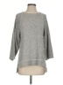 Eileen Fisher 100% Cotton Tweed Gray Pullover Sweater Size XS - photo 1