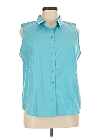 Talbots Outlet Sleeveless Button-Down Shirt (view 1)