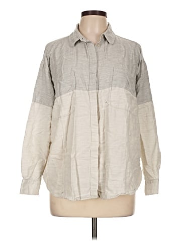 ASOS Long Sleeve Button-Down Shirt (view 1)