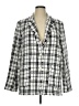 Oddi 100% Polyester Plaid Ivory Blazer Size 1XL - photo 1