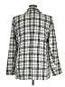 Oddi 100% Polyester Plaid Ivory Blazer Size 1XL - photo 2