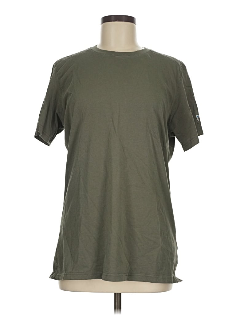 Pre-owned Kuhl Short Sleeve T-shirt In Green