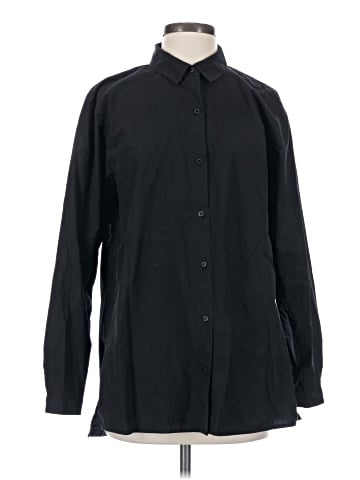 Eileen Fisher Long Sleeve Button-Down Shirt (view 1)
