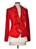 St. John Collection Red Wool Blazer Size 6 - photo 1