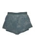 Fabletics 100% Polyester Paisley Teal Athletic Shorts Size XL - photo 2