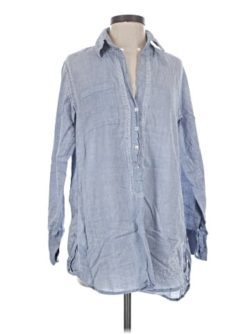 Subtle Luxury Long Sleeve Button-Down Shirt (view 1)