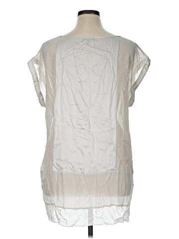 Eileen Fisher Short Sleeve Silk Top (view 2)