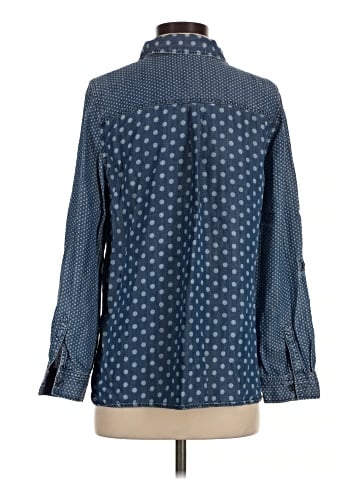 Chico's Long Sleeve Button-Down Shirt (view 2)