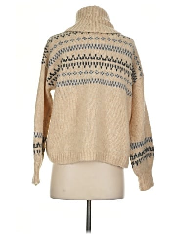 Madewell Somervell Fair Isle Turtleneck Sweater (view 2)