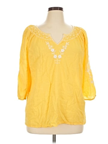 Talbots 3/4 Sleeve Blouse (view 1)