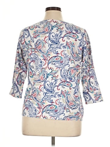 Talbots Outlet 3/4 Sleeve T-Shirt (view 2)