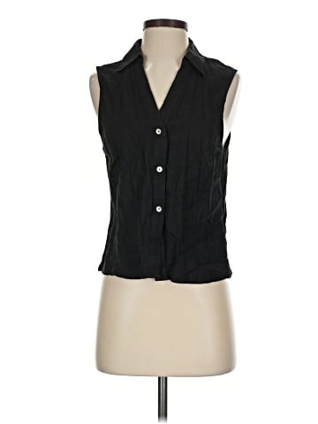 H&M Sleeveless Button-Down Shirt (view 1)