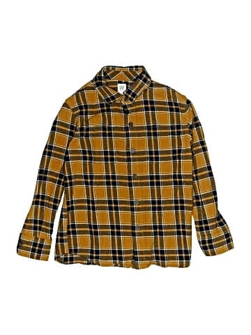 Gap Kids Long Sleeve Button-Down Shirt (view 1)