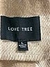 Love Tree 100% Polyester Plaid Tan Coat Size L - photo 6