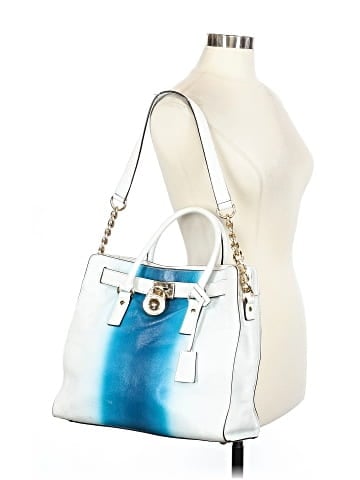 MICHAEL Michael Kors Leather Satchel (view 2)